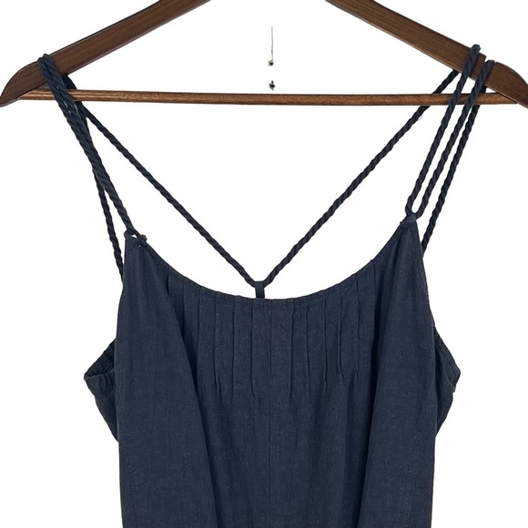 Wrap WOMEN'S HALTER TOP PANTS ROMPER WITH ROPE STRAPS AND BELT - Picture 7 of 16